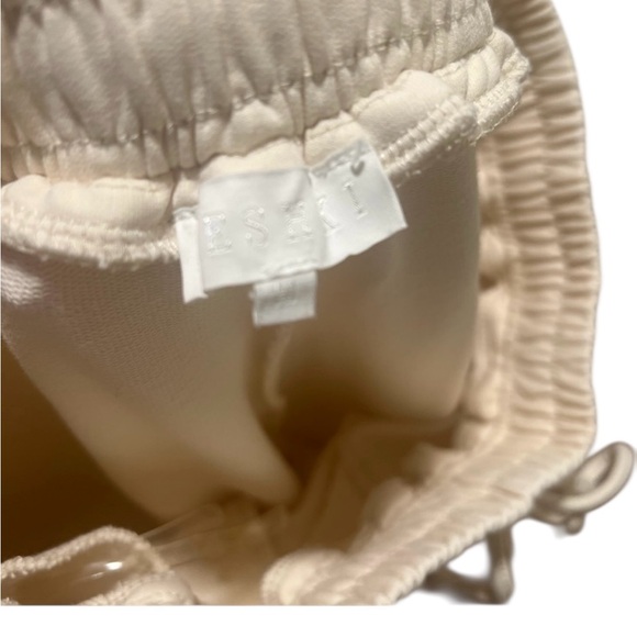 Meshki Cream Drawstring Joggers - Picture 4 of 4